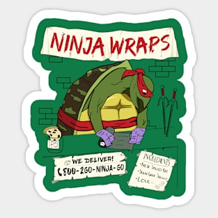 Ninja Wraps Sticker